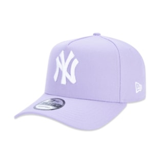 Boné New Era 9FORTY A-Frame MLB New York Yankees Roxo