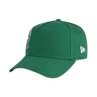 Boné New Era 9FORTY A-Frame NBA Boston Celtics World Of Logos Verde