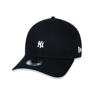 Boné New Era 9FORTY High Profile MLB New York Yankees Mini Logo NY Preto