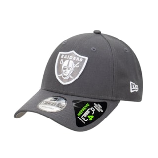 Boné New Era 9FORTY Las Vegas Raiders Chumbo