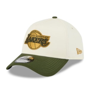 Boné New Era 9FORTY Los Angeles Lakers Off White