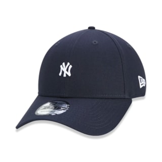 Boné New Era 9FORTY MLB New York Yankees Mini Logo NY Marinho