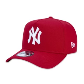 Boné New Era A-Frame MLB New York Yankees Vermelho