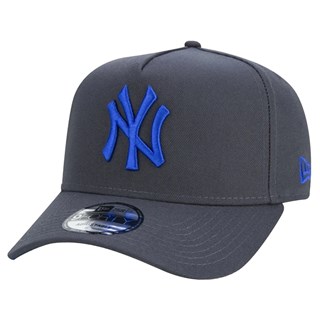 Boné New Era Aba Curva New York Yankees Cinza Azul