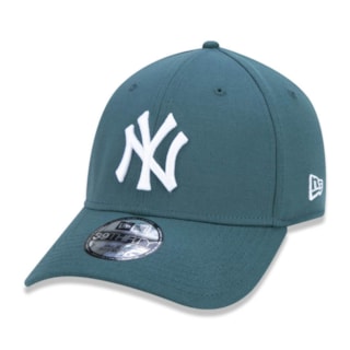 Boné New Era Aba Torta 39Thirty NY Yankees Azul Esverdeado