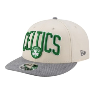Boné New Era Cord Visor 9FIFTY PC Boscel LTCDGR Bege