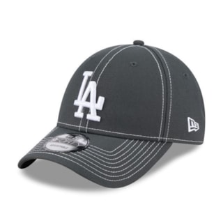 Boné New Era MLB 9FORTY Los Angeles Dodgers Cinza