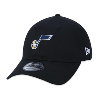 Boné New Era Strapback NBA Utah Jazz Preto