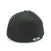 Boné Oakley Fechado Aba Torta Silicon Bark Preto