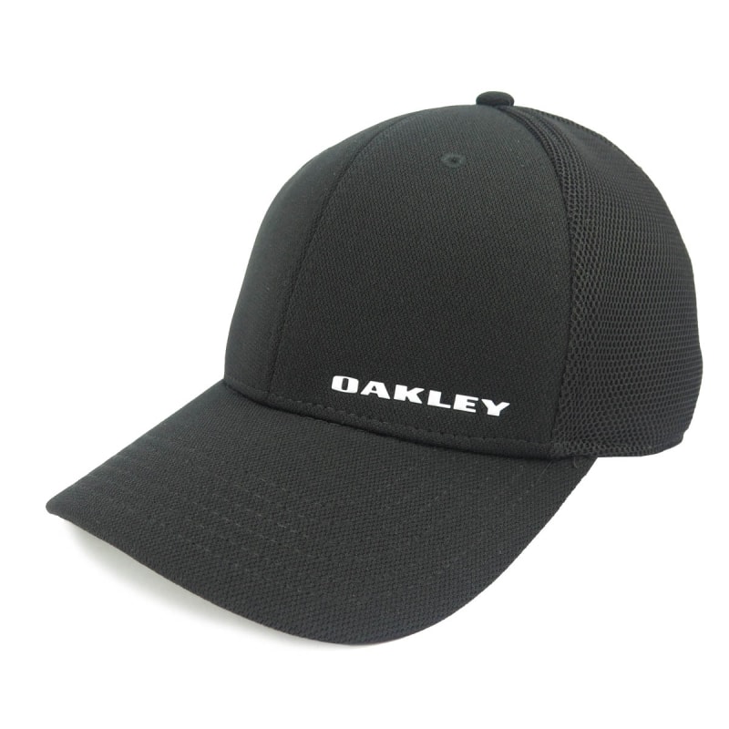 Boné Oakley Fechado Aba Torta Silicon Bark Preto