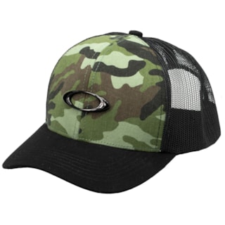 Boné Oakley Metal Ellipse Camo Trucker