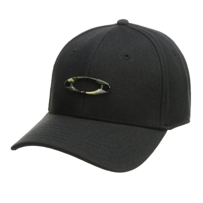 Boné Oakley Tincan Aba Torta/Fechado Preto