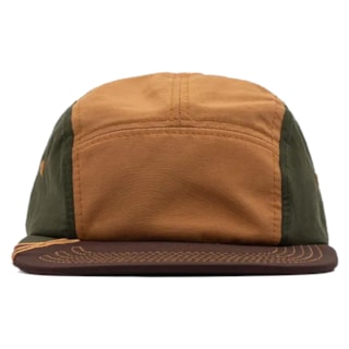 Boné Ous 5 Panel Phibo Marrom Verde