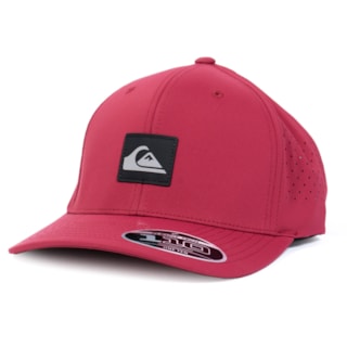 Boné Quiksilver Adapted Brick Red