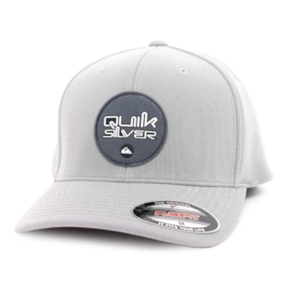 Boné Quiksilver Blue Logo Grey