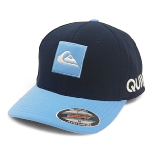 Boné Quiksilver Emb Square Navy