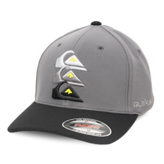 Boné Quiksilver Emb Three Logo Dark Grey