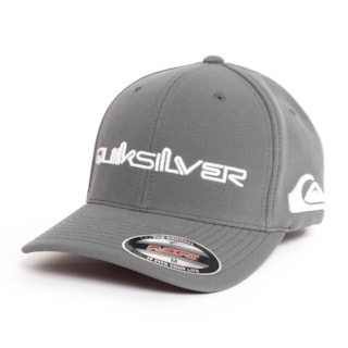 Boné Quiksilver Emb Type Heritage Regal Dark Grey