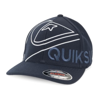 Boné Quiksilver Flexfit Emb Side Omni Navy