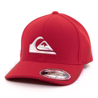 Boné Quiksilver Hologram 3D Logo Red