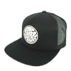 Boné Rip Curl Aba Reta Wettie Trucker Preto