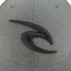 Boné Rip Curl Aba Torta Icon Explorer Flexfit Cinza