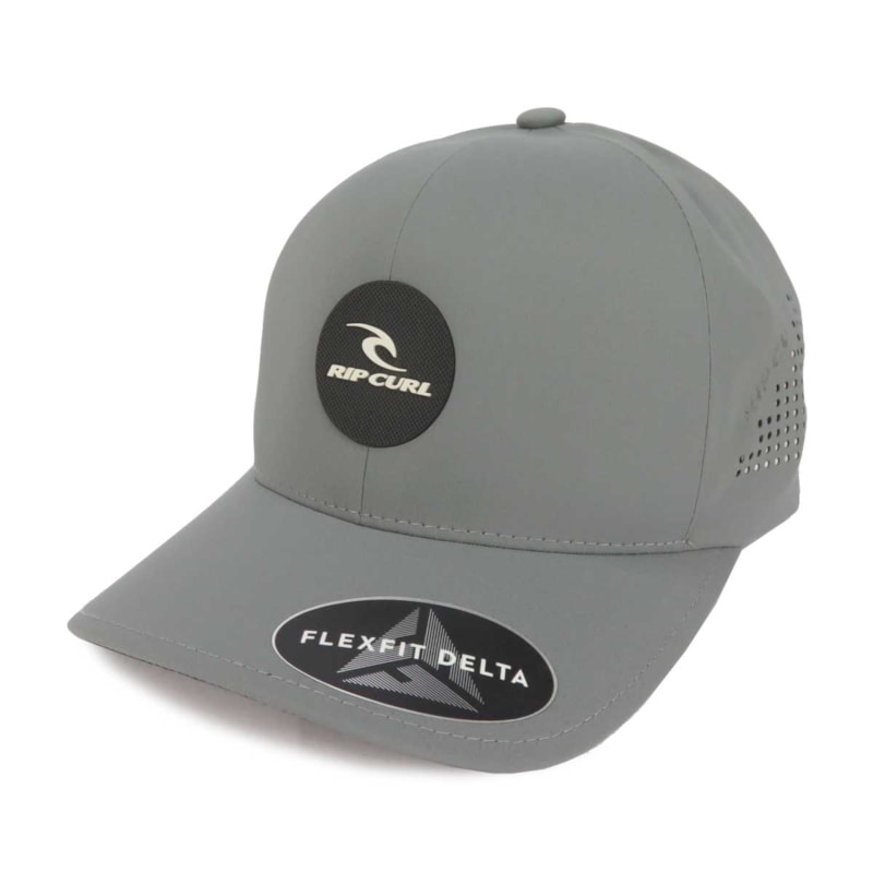 Boné Rip Curl Flexfit Delta Cinza