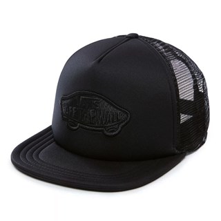 Boné Vans Aba Reta Classic Patch Trucker Preto