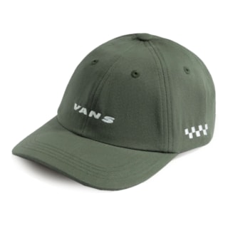 Boné Vans Check Side Curved Bill Jockey Pine Forest