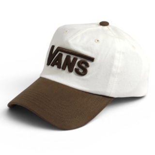 Boné Vans Drop V Logo Vintage Cocoa