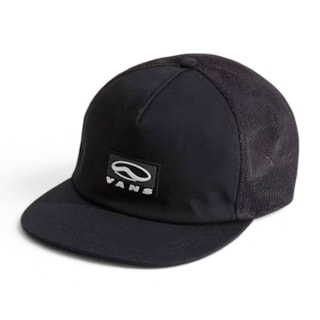 Boné Vans Trucker Sidestripe Black