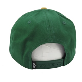 Boné Volcom Stoned Dark Green/Curry Boné Volcom Stoned Dark Green/Curry