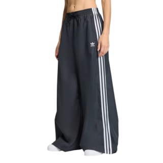 Calça Adidas Esportiva Firebird Adilenium Black White