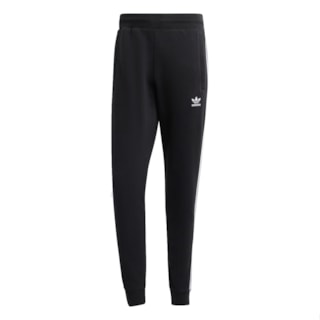 Calça Adidas Três Listras Adicolor Black