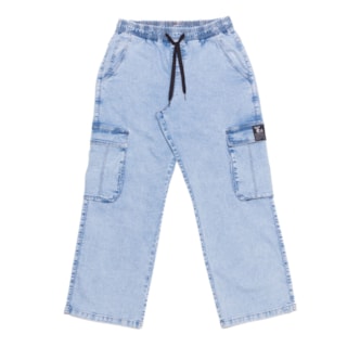 Calça Jeans Cargo LRG 610801047 Denin