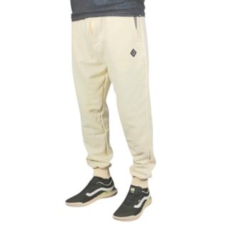 Calça Moletom Back Wash C26001 Off White