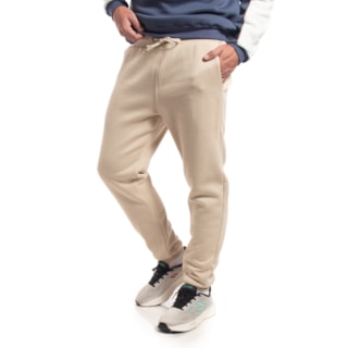 Calça Moletom Freesurf Default Bege