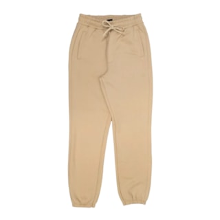 Calça Moletom Quiksilver Embroidery Areia