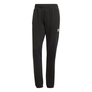 Calças Adidas Trefoil Essentials French Terry Black