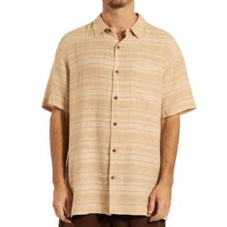 Camisa Hurley Oceanside Ss Amarela