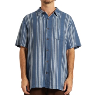 Camisa Hurley Oceanside Ss Azul