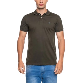 Camisa Polo HD Sleeve H0111 Verde Militar