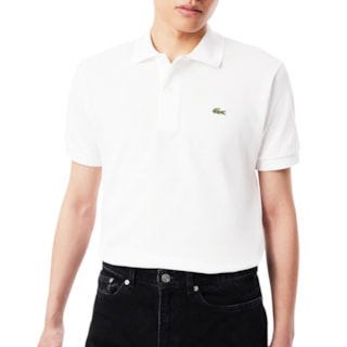 Camisa Polo Lacoste Original L.12.12 Blanc