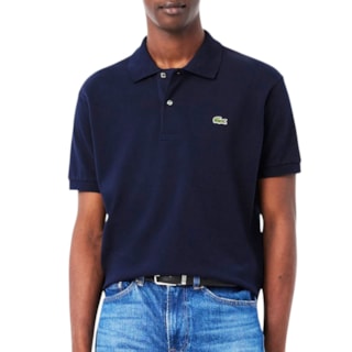 Camisa Polo Lacoste Original L.12.12 Marine