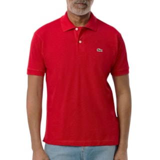 Camisa Polo Lacoste Original L.12.12 Rouge