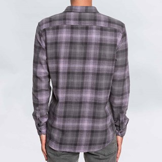 Camisa Quiksilver Fatherfly Shirt Cinza