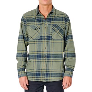 Camisa Rip Curl Swc Flannel Shirt Forest Green