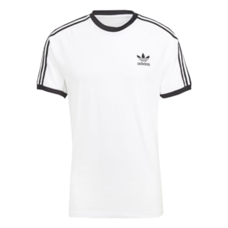 Camiseta Adidas Adicolor Classic 3 Stripes Branca