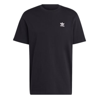 Camiseta Adidas Adicolor Classics Back+Front Trefoil Boxy Black White