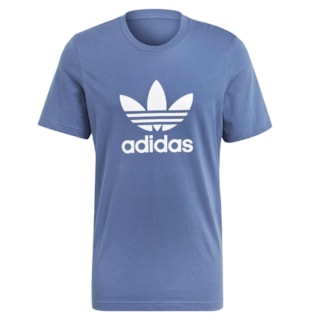 Camiseta Adidas Adicolor Classics Trefoil Azul